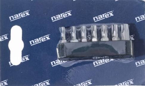 Набор бит Torx-Pin длиной 25 мм, C1/4" Narex 857000, 7 предметов - фото